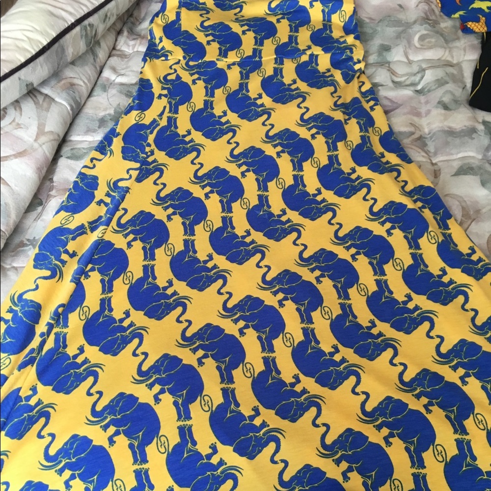 Xs lularoe Maxi skirt